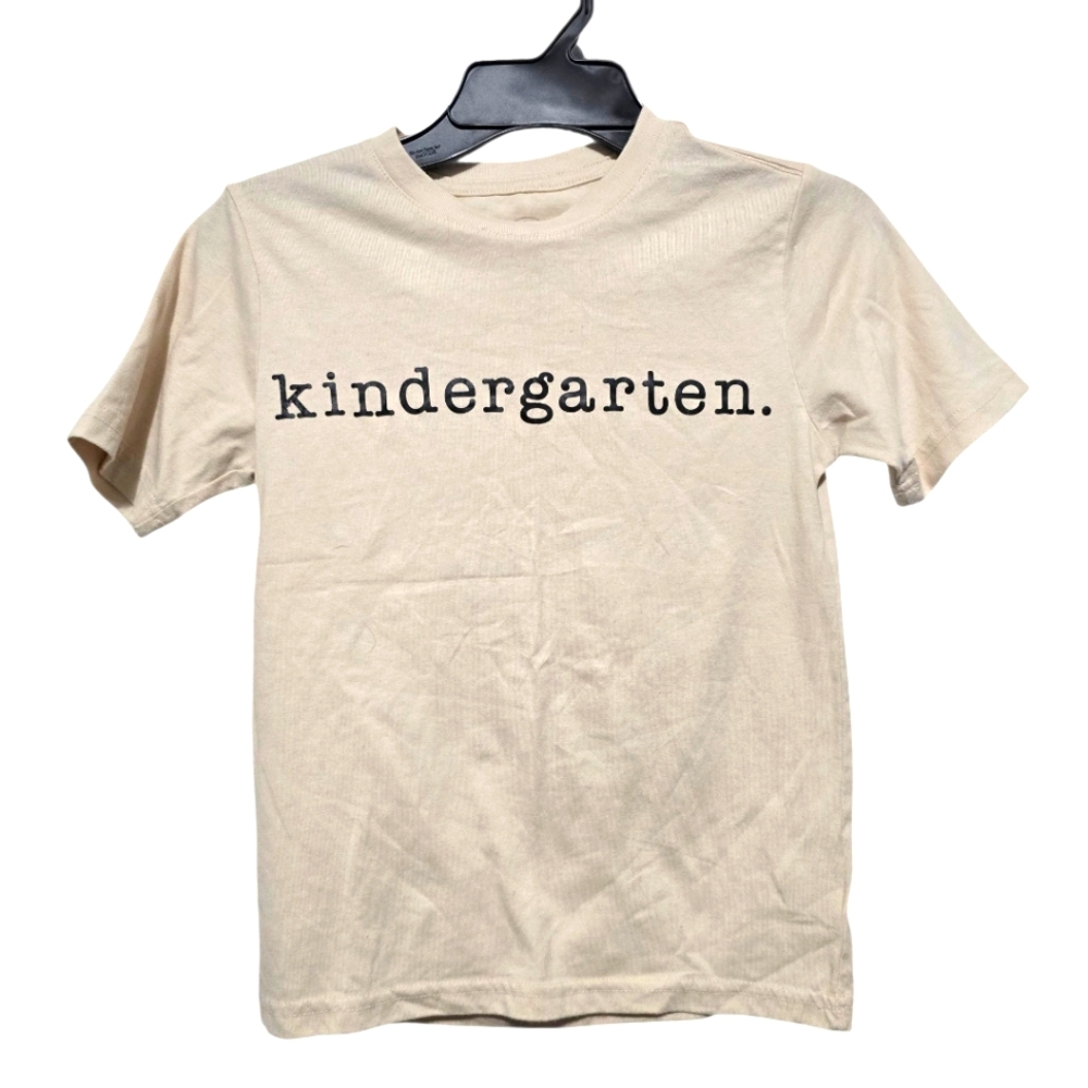 Wonder Nation Kindergarten Kids T-Shirt Small (6-7)